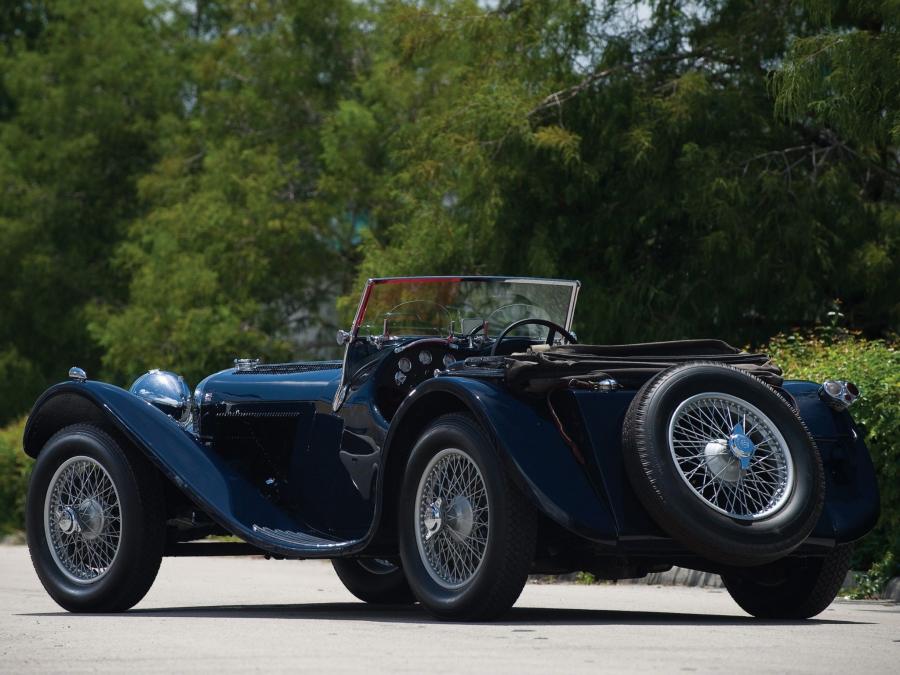  Jaguar SS 100 3&frac12;-Litre Roadster 1936 года  (фото 8 из 16)